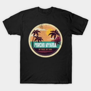 Porcho Myarda Funny Staycation 2020 Vacation T-Shirt